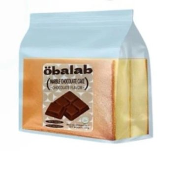 Obalab Marble Cake Chocolate Flavor (Halal) 120G